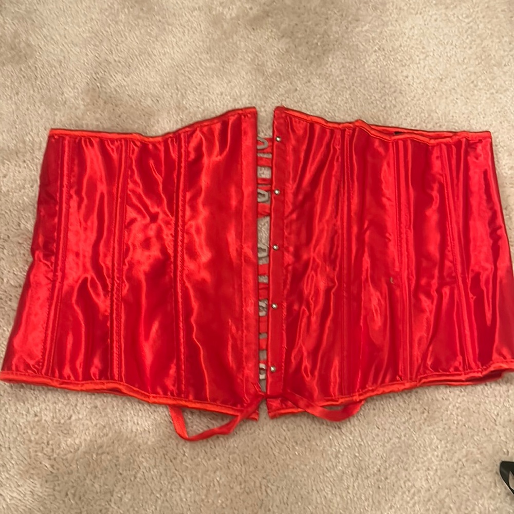 Red corset